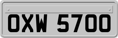 OXW5700