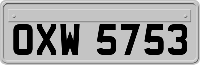 OXW5753