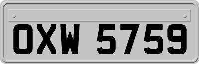 OXW5759