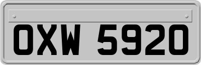 OXW5920