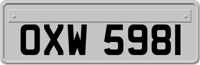 OXW5981