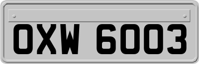 OXW6003
