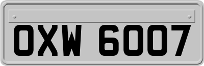 OXW6007