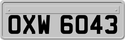 OXW6043