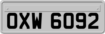 OXW6092