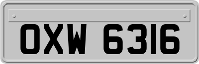 OXW6316