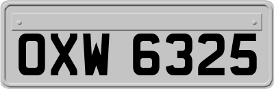 OXW6325
