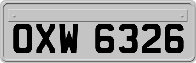 OXW6326