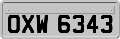 OXW6343