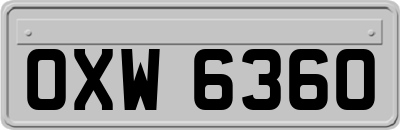 OXW6360
