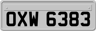 OXW6383