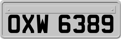 OXW6389