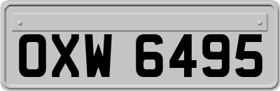 OXW6495