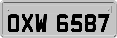 OXW6587