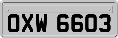 OXW6603