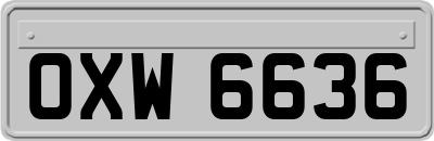 OXW6636