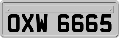 OXW6665