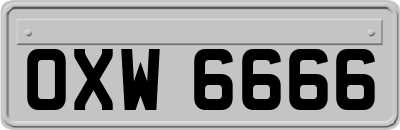 OXW6666