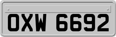 OXW6692