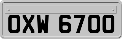 OXW6700