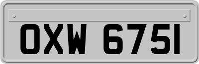 OXW6751