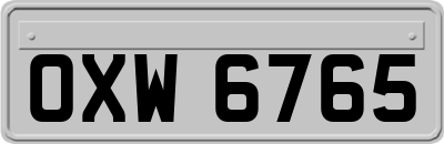 OXW6765
