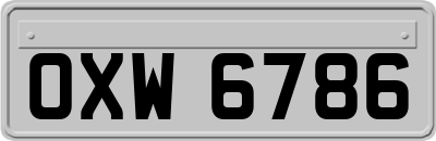 OXW6786