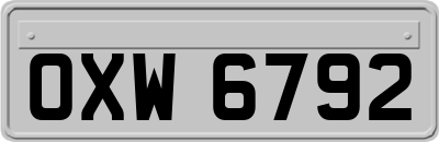 OXW6792