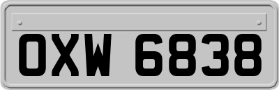 OXW6838