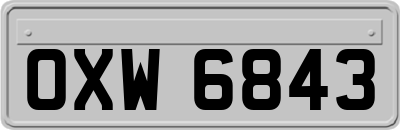 OXW6843