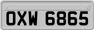 OXW6865