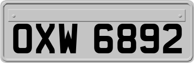 OXW6892