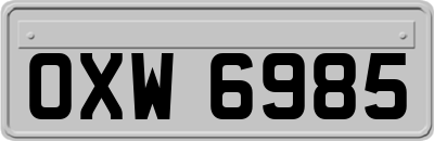OXW6985