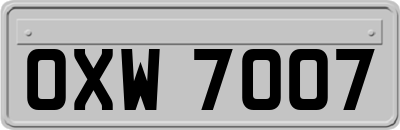 OXW7007
