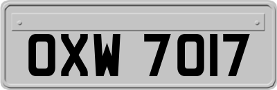 OXW7017