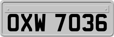 OXW7036