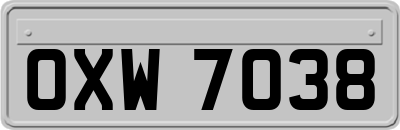 OXW7038