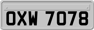 OXW7078