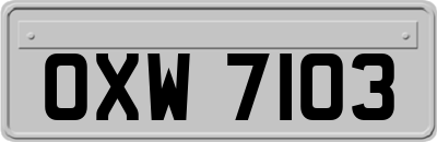 OXW7103