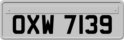 OXW7139