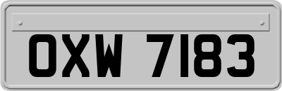 OXW7183