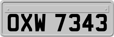 OXW7343
