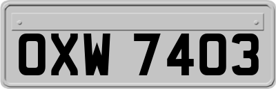 OXW7403