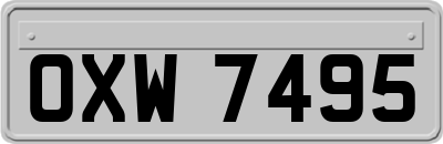 OXW7495