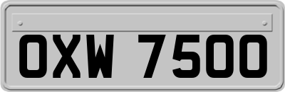 OXW7500