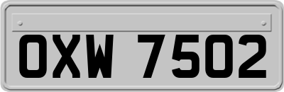 OXW7502