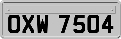 OXW7504