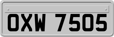 OXW7505