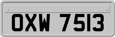 OXW7513