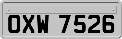 OXW7526